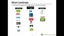 Greencrest Webinar: Steady Stream of Digital Competitors Chases Elusive Profits in Tunes 2.0 – A Deep Dive into Spotify