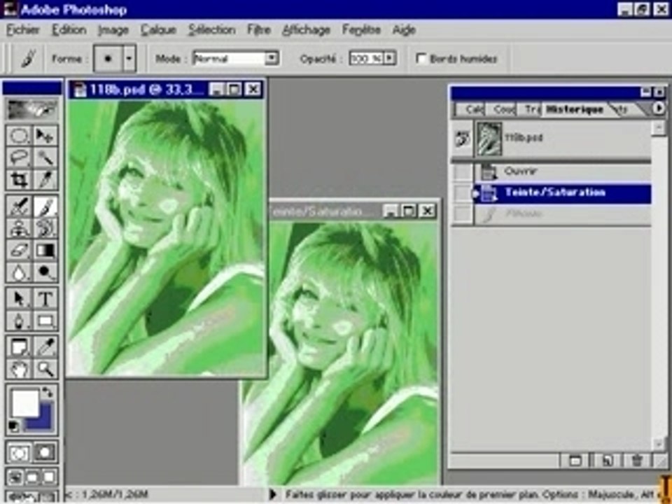 photoshop - Palette historique