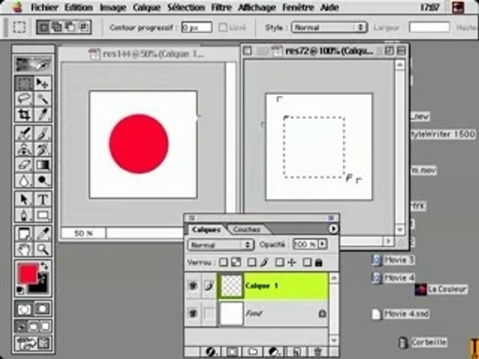 photoshop - Resolution et taille réelle