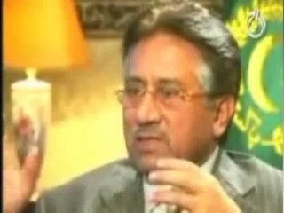 General Pervez Musharrad with Syed Talat Hussain - 5 (AAJ TV 2007)