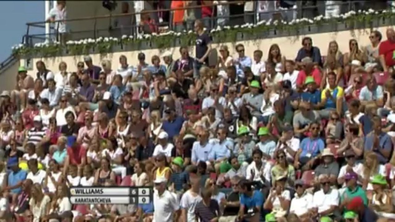 Bastad: Williams ohne Probleme gegen Karatantcheva