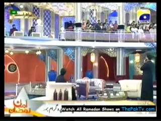 Amaan Ramazan By Geo TV (Saher) - 17th July 2013 - Part 2