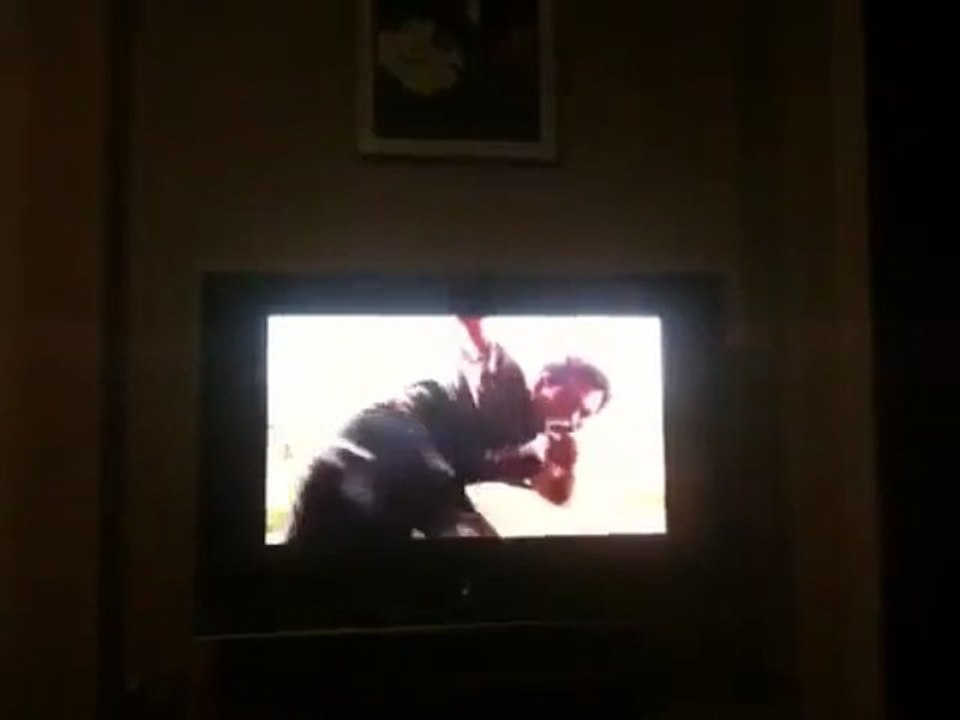 Intense fight
