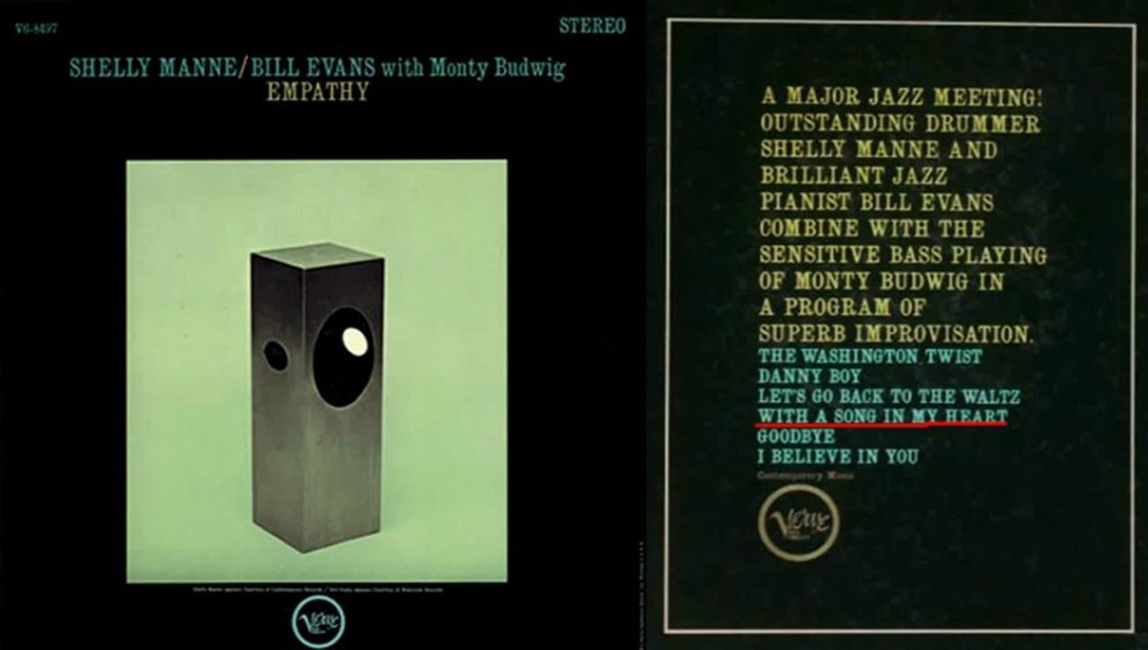 Shelly Manne & Bill Evans With A Song In My Heart