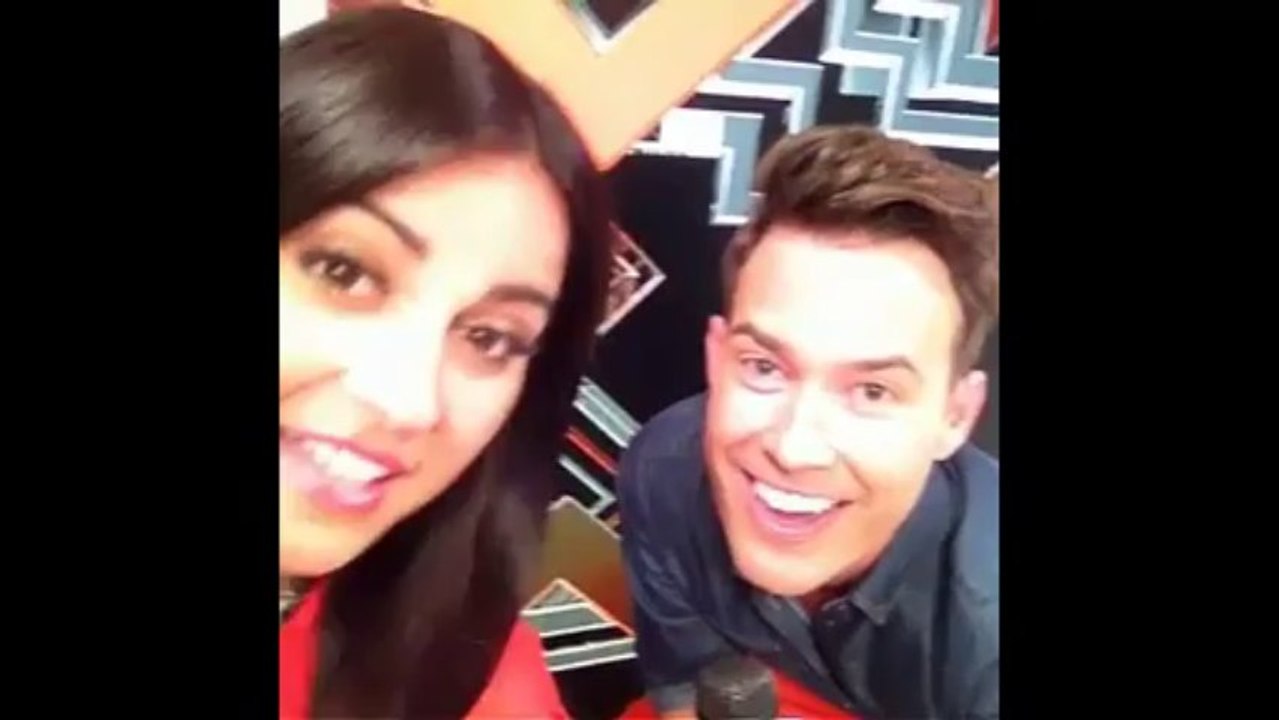 Maite Perroni [@MaiteOficial] Detras de Camaras de Univision 23 || RogerIG