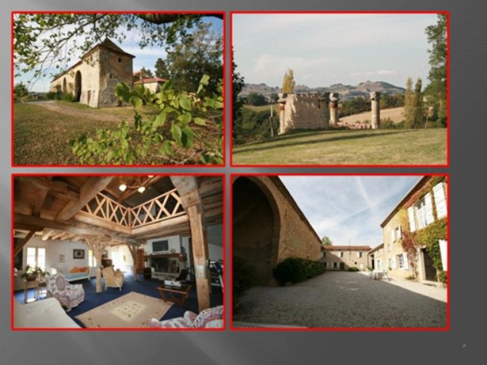 VENTE PROPRIETE DE CARACTERE GITE TERRAIN 4 HECTARES 81440 LAUTREC