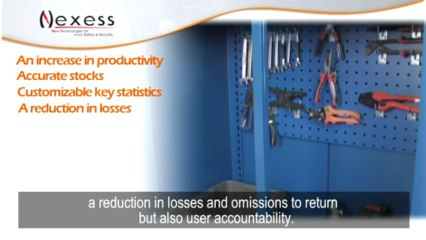 NexCap Smart RFID Cabinet