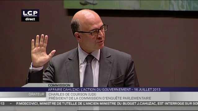 L'audition compliquée de Moscovici devant la commison d'enquête Cahuzac