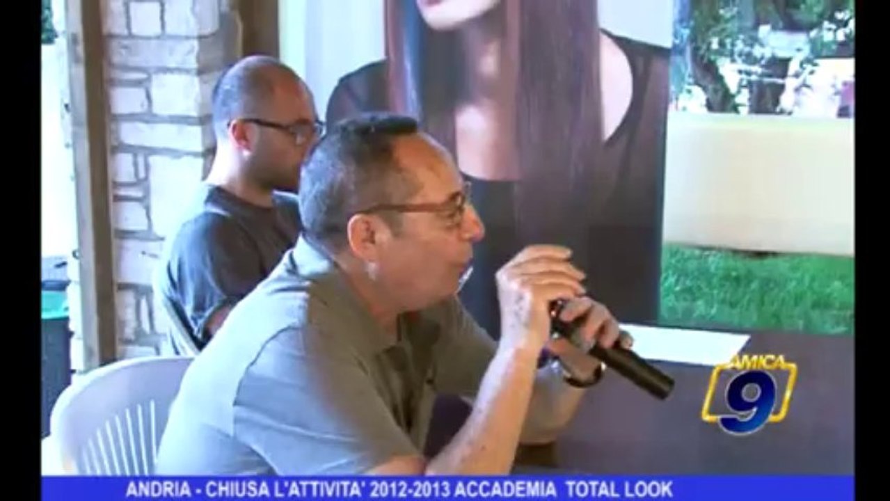 Andria | Chiusa l'attività 2012 2013 Accademia Total Look