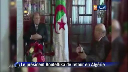 Bouteflika de retour en Algérie