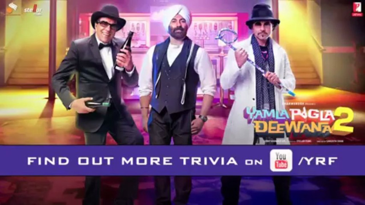 Sunny Deol dances to his own steps - Trivia 9 - Yamla Pagla Deewana 2