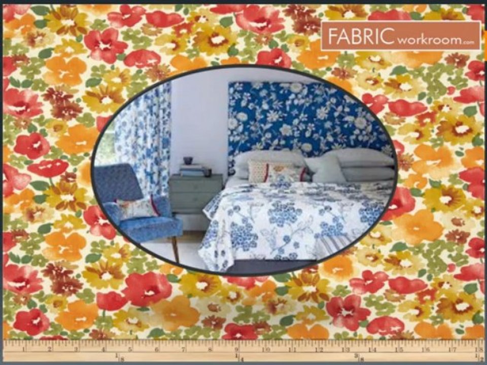 Waverly fabric collections add that special touch to space