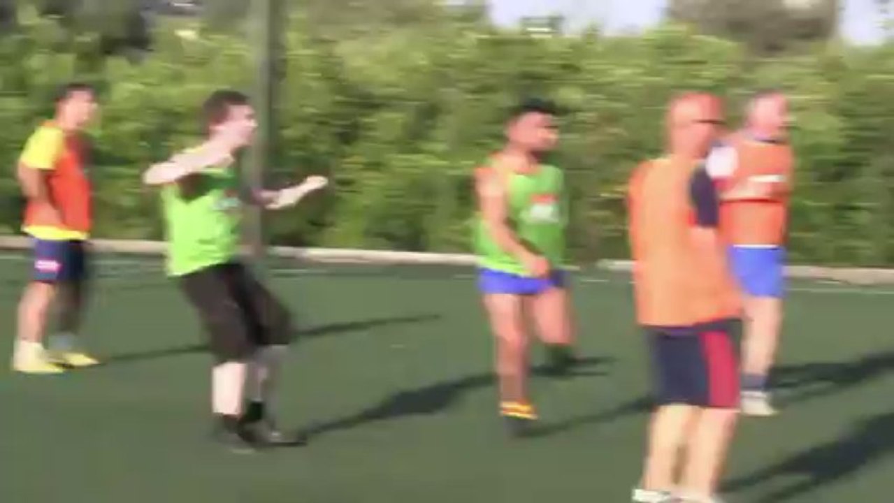 Rencontre amicale de football entre Furci et Octeville