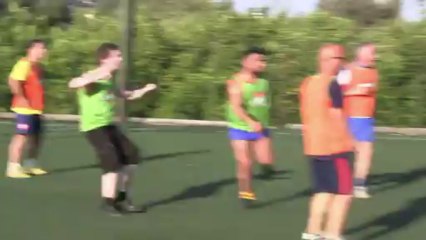 Rencontre amicale de football entre Furci et Octeville