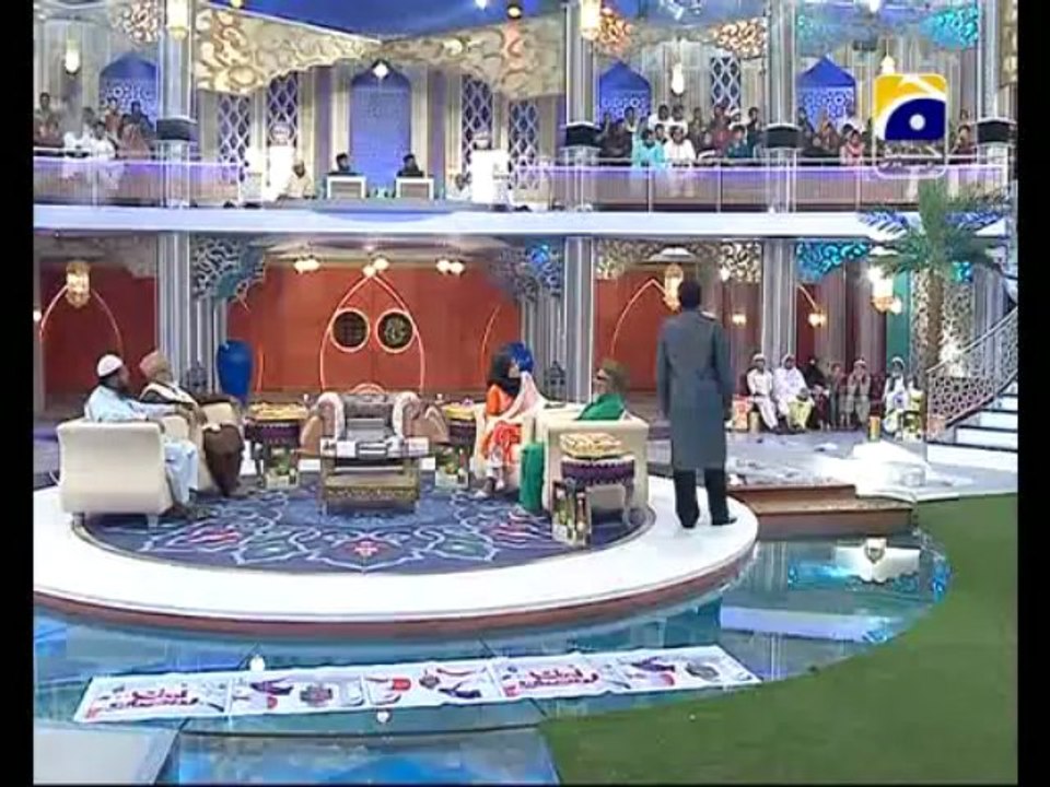 6th Iftar Aalam Aur Aalim Part 1 in Amaan Ramazan with Aamir Liaquat 1434h 16-7-2013