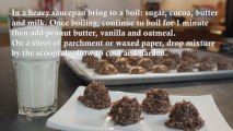 Best Chocolate Peanut-Butter No Bake Cookies Recipe