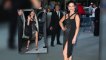 Catherine Zeta-Jones Risks Wardrobe Malfunction in Split Dress