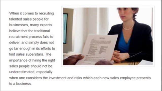 Pareto recruitment - Methods of recruitment