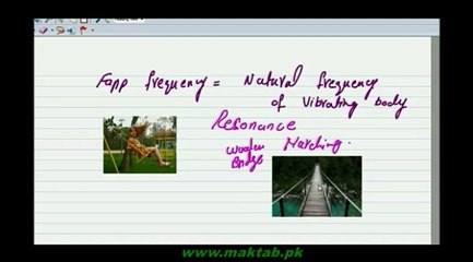 FSc Physics Book1, CH 7, LEC 15: Resonance