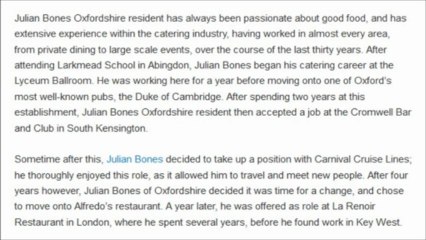 Julian Bones Oxfordshire pub