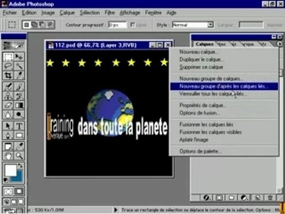 photoshop - Texte en cercle