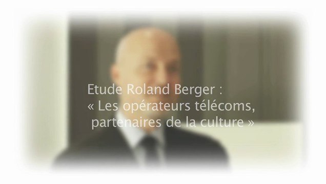 Etude Roland Berger : Pierre Louette, Président de la FFTélécoms