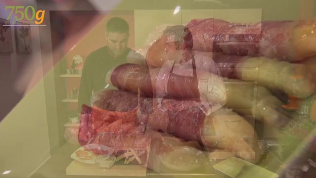 Recette d'Asperges au jambon et au parmesan - 750 Grammes