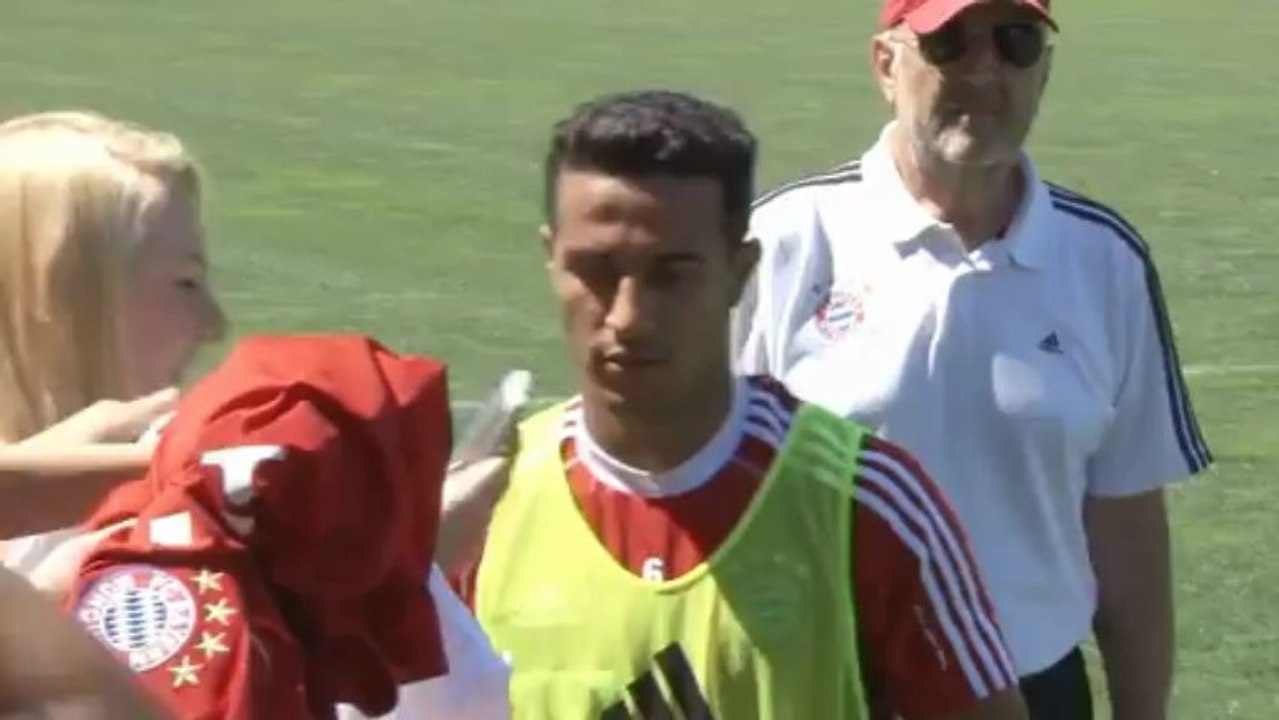 Thiago-taka beim fcb: alcantaras erste kostproben