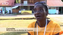 Les pèlerins lyonnais en mission dans Cayenne