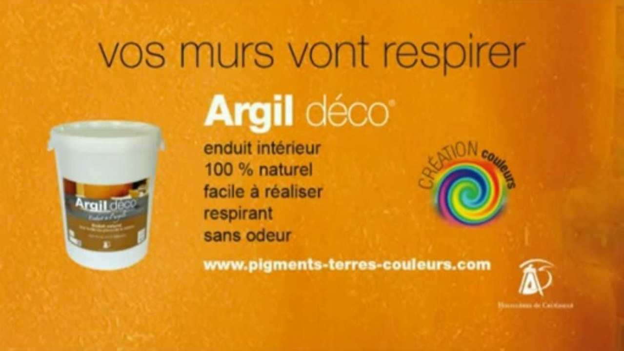 Enduit à l'argile - Argil deco