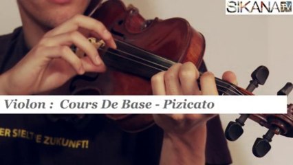 Cours violon : Le pizzicato - HD