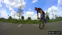 Longest Nose Manual ever! World Record on a BMX Bike!