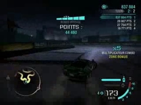 record Drift need for speed Carbon