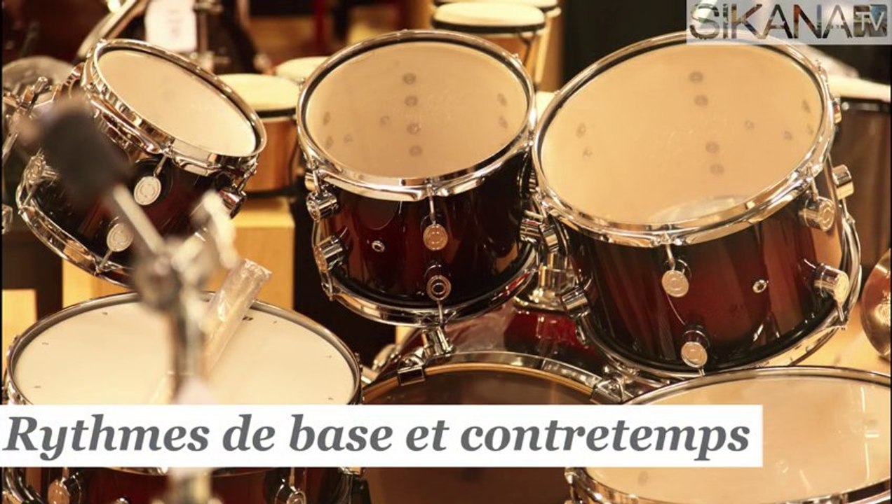 Cours de batterie : Rythmes de base et contretemps - partie 1 - HD