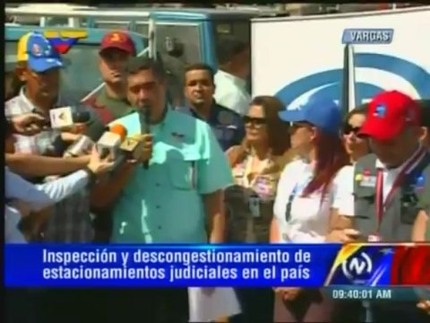 Ministerio del Interior allana cuatro estacionamientos judiciales