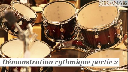Cours de batterie : démonstration 2 - HD