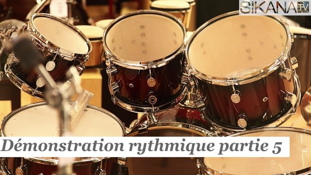 Cours de batterie : démonstration 5 - HD