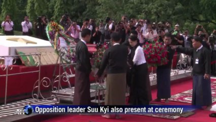 Myanmar marks Martyrs Day in Yangon