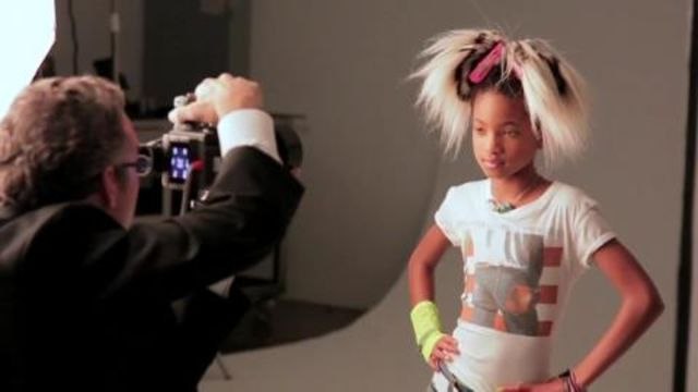 Photo Shoots - Behind the Scenes with Willow Smith