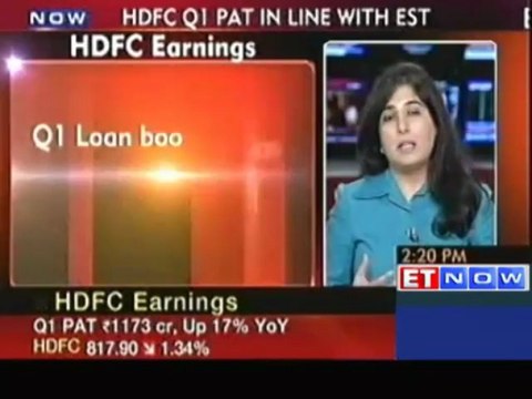 HDFC Q1 Earnings in Line With Estimation: PAT at Rs 1170 cr