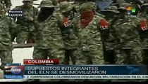 Colombia: desmovilización de presuntos integrantes del ELN