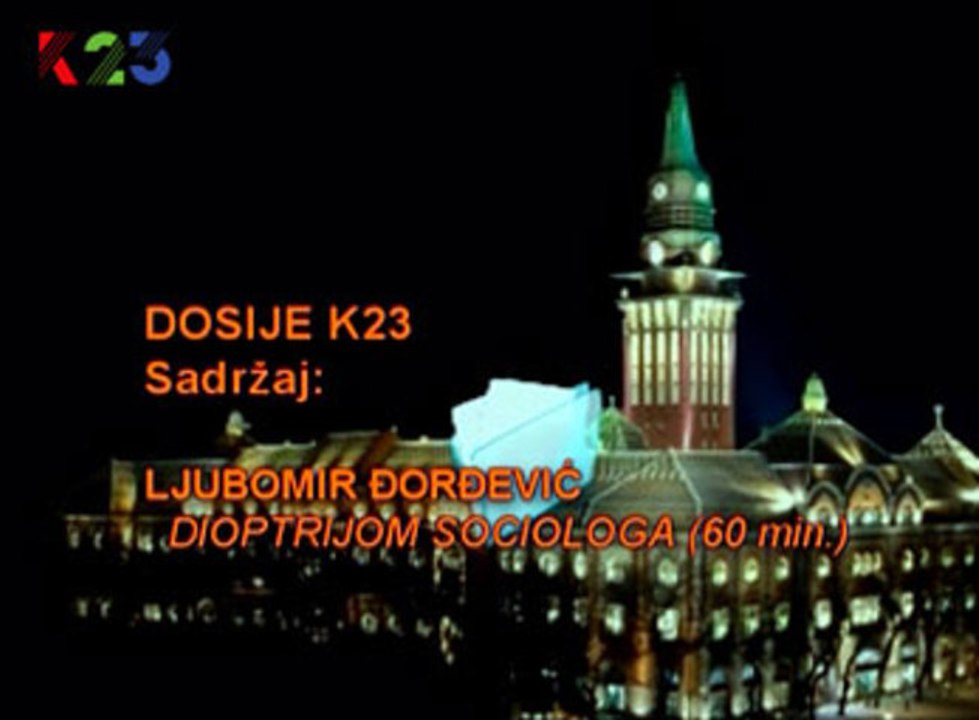 K23TV - Dosije K23 - 17. jul 2013.