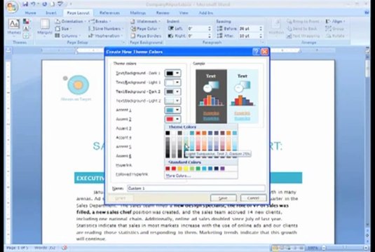 Word 2007_ Applying Styles and Themes
