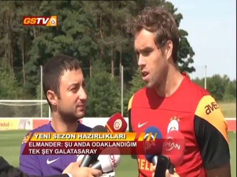 FUTBOL - Selçuk İnan ve Elmander Açıklamalarda Bulundu