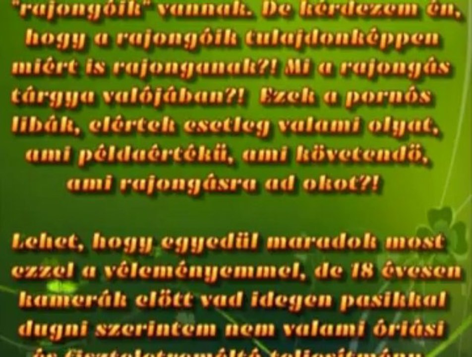 Bibi Noel - Pornós kurva vagyok, na és?!