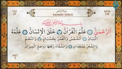 Kur'an-ı Kerim Tilaveti - 27.Cüz - Ramazan Şimşek