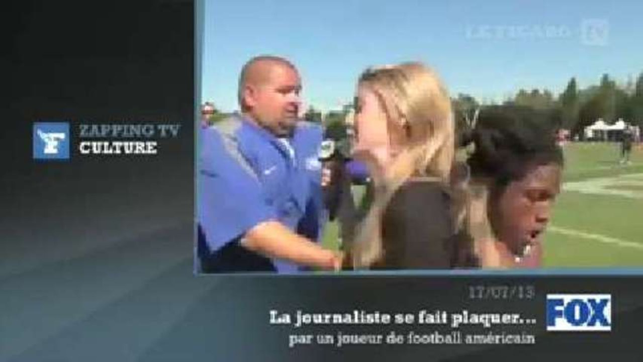 Zapping TV : une journaliste se fait plaquer en pleine interview