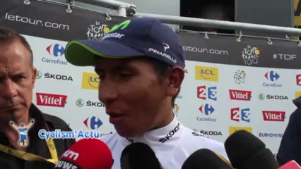 Tour de France 2013 - Nairo Quintana : "Lutté pour rester dans le rythme