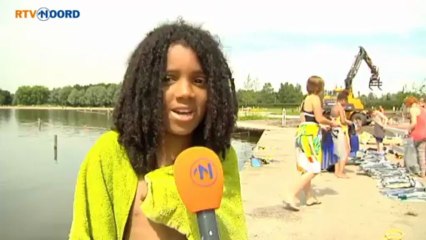 Zomerschoolleerlingen onder water - RTV Noord