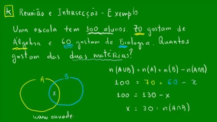 05 Entenda Reuniões e Intersecções de Conjuntos com Exemplos Práticos 📚